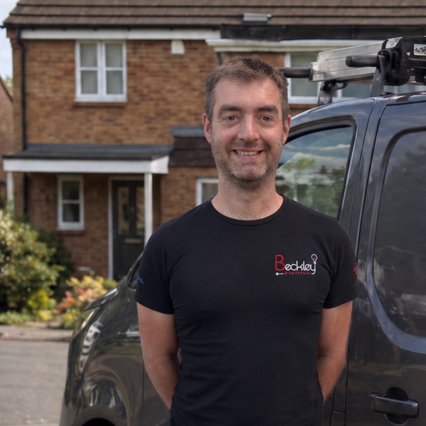 Derek Beckley — local electrician in Reading